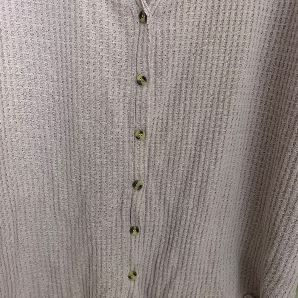 Super Soft Light Violet Button Down Oversize - image 3